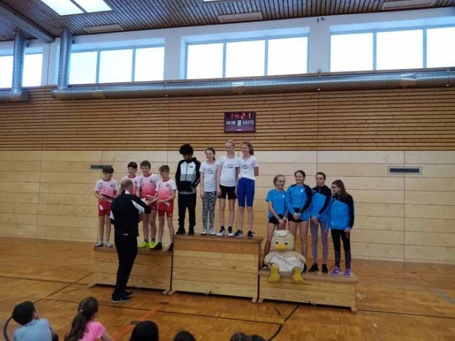 Sieger der Biathlonstaffel