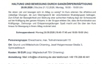 ZERTIFIZIERTE PRÄVENTIONSKURSE IM TSV CHIEMING E. V. 